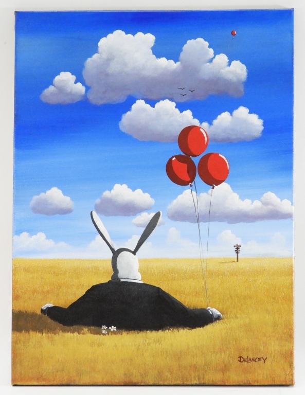 Danny Delancey | Danny DeLancey Stroll Series Contemporary Painting ...