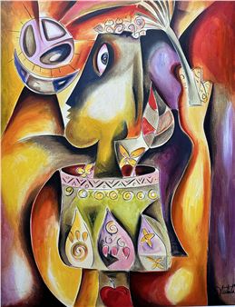 Alexandra Nechita | Alexandra Nechita Signed & Numbered LII/LXVIII
