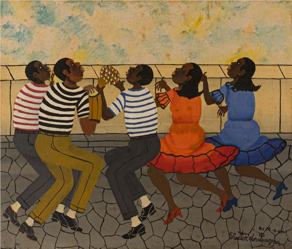 Roda de samba by Heitor dos Prazeres, 1963