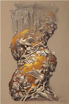 Colonnina tortile - 2002 - Girolamo di Cara