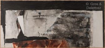 Augostino Moraindin MORAGO (born 1947) La collina Oil on canvas signed lower right - Morago