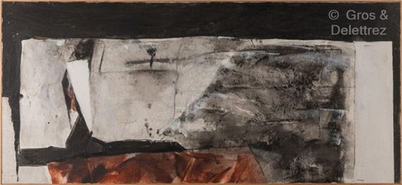 Augostino Moraindin MORAGO (born 1947) La collina Oil on canvas signed lower right by Morago