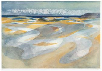 Laugharne Estuary from Dylan Thomas - John Elwyn