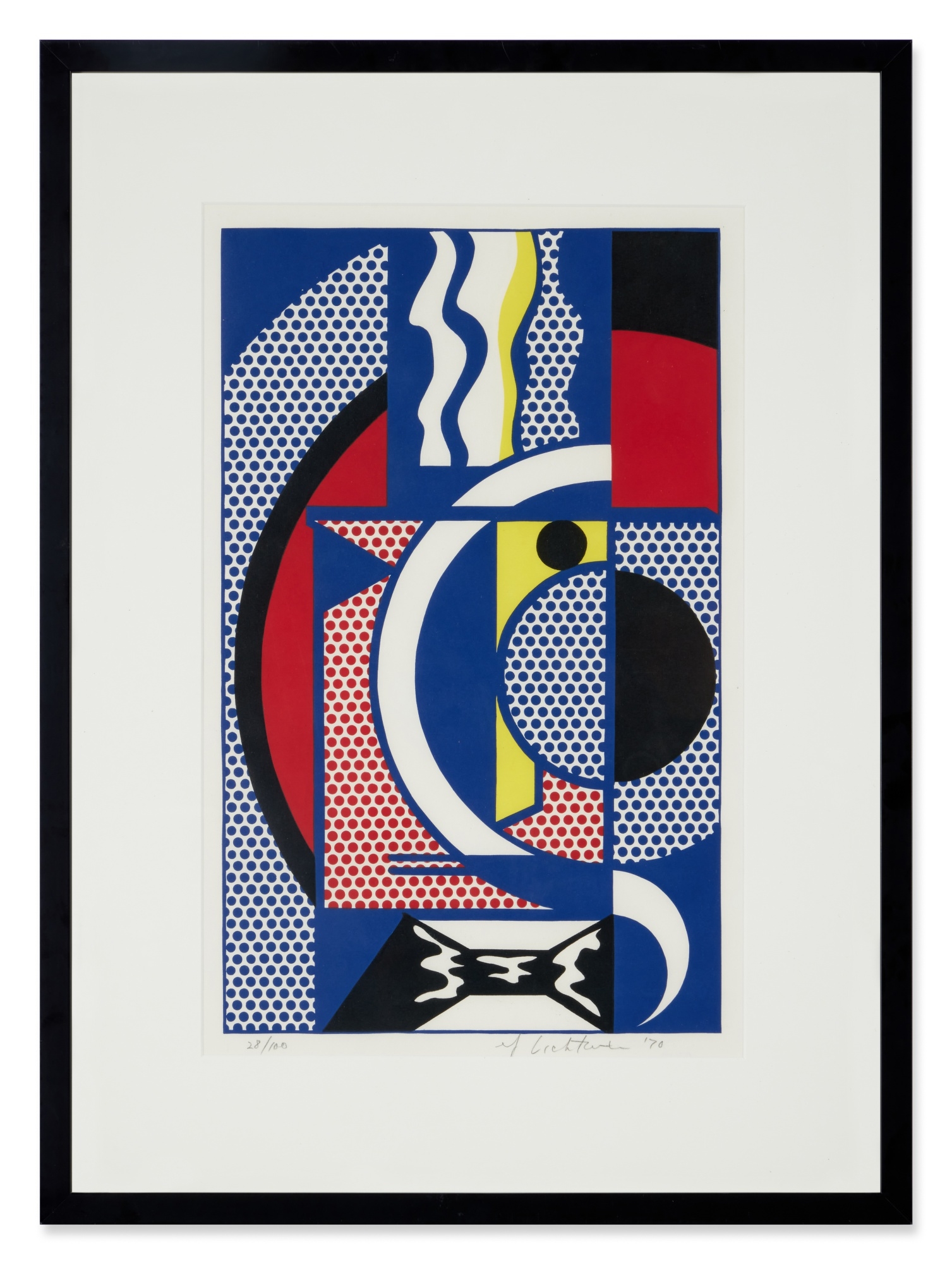 Roy Lichtenstein | Modern Head #1, from Modern Head Series (Corlett 91 ...