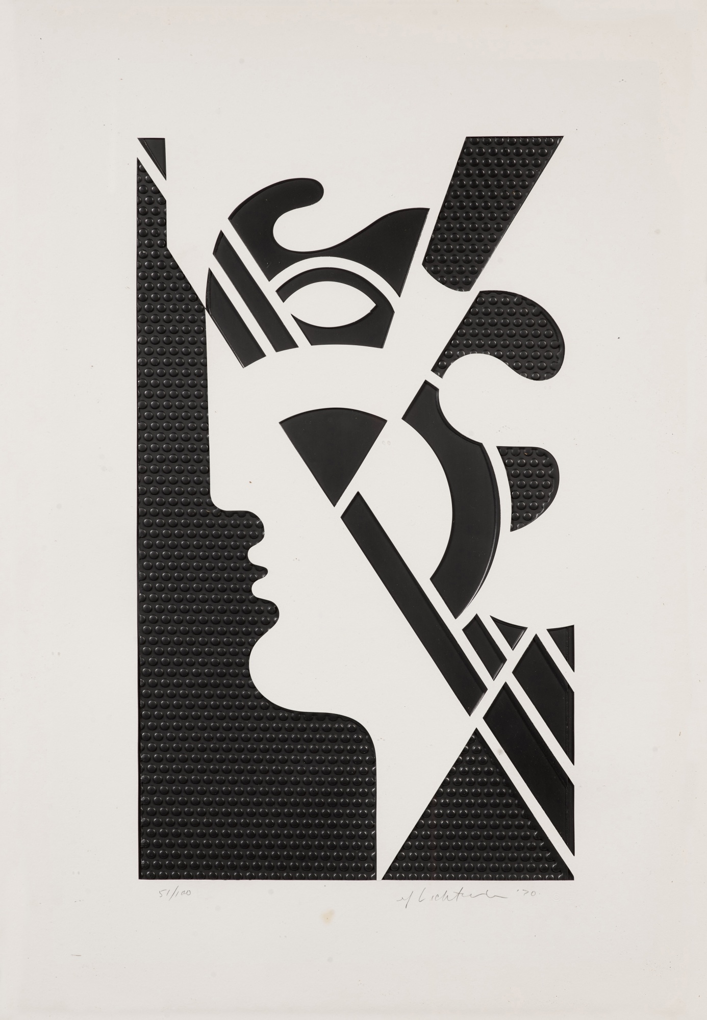 Roy Lichtenstein | Modern Head #5, from Modern Head Series (Corlett 95 ...
