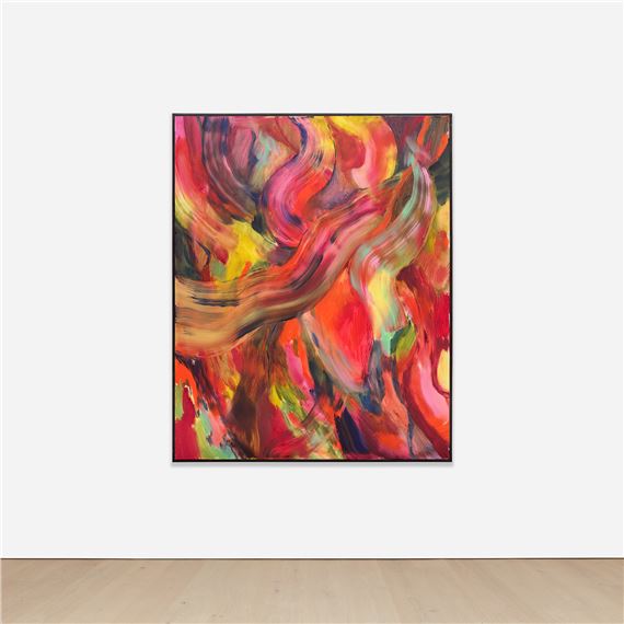 Orange Swirl by Caroline Absher, Painted in 2021