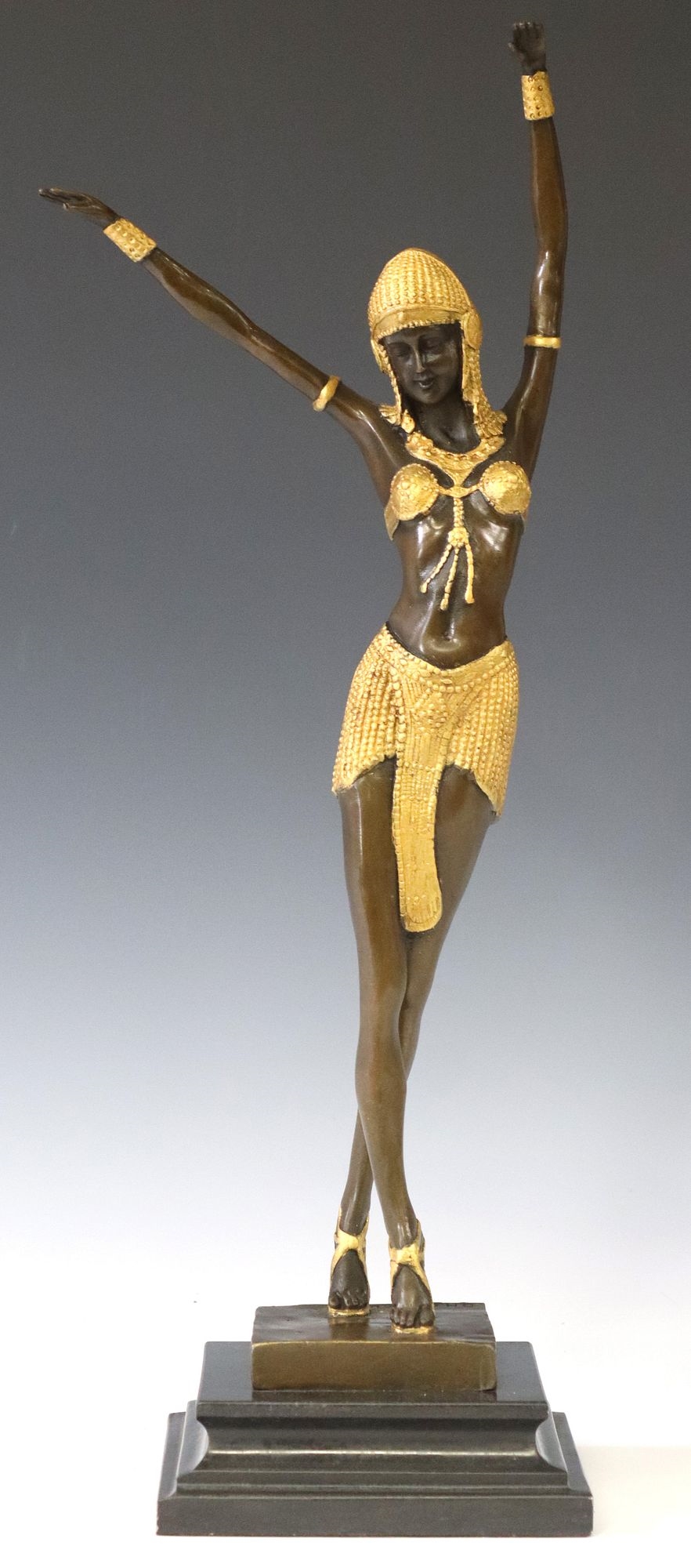 Demétre H. Chiparus | Egyptian Dancer | MutualArt
