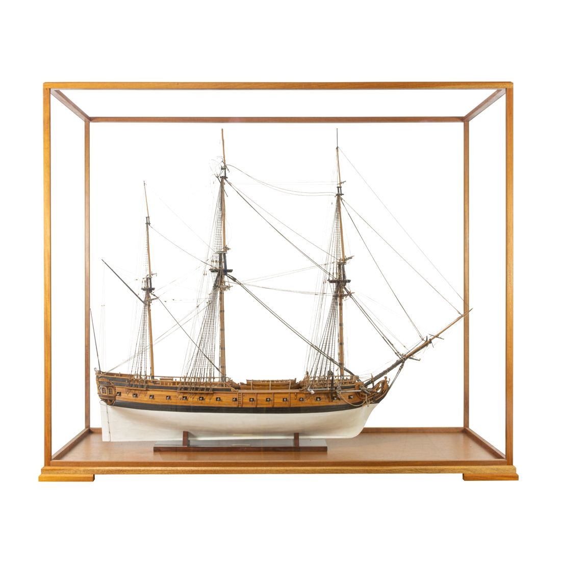 Robert Berks | A scratch built ship model of the frigate 'La Flore du ...