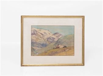 Paysage de montagne - Yvonne Récamier