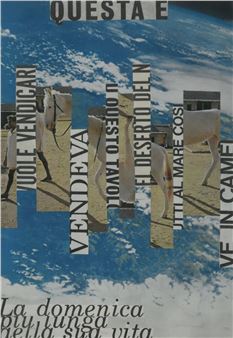 Nanni Balestrini: Art As Political Action, One Thousand And One Voices - Center for Italian Modern Art