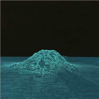 Sean William Randall: Dreaming Moon - Mayberry Fine Art, Winnipeg Tuxedo