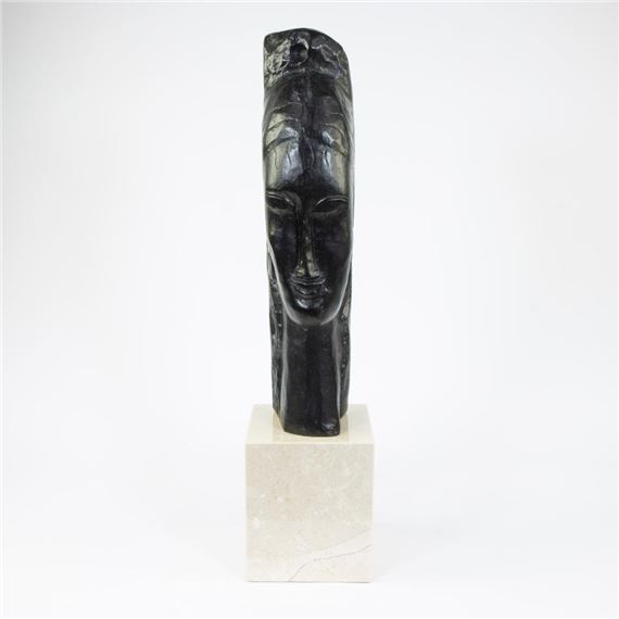 Tête de jeune femme by Amedeo Modigliani