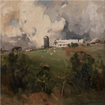 Farm Buildings, Heidelberg - William Mcinnis