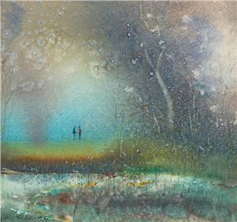 Forest Scene - Rade Milikovic