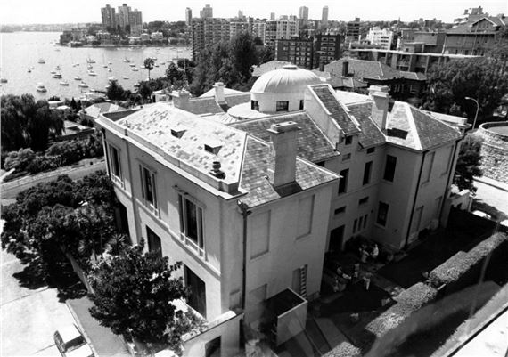 View from Elizabeth Bay House, Sydney, 1989 by Anton Cermak, 1989