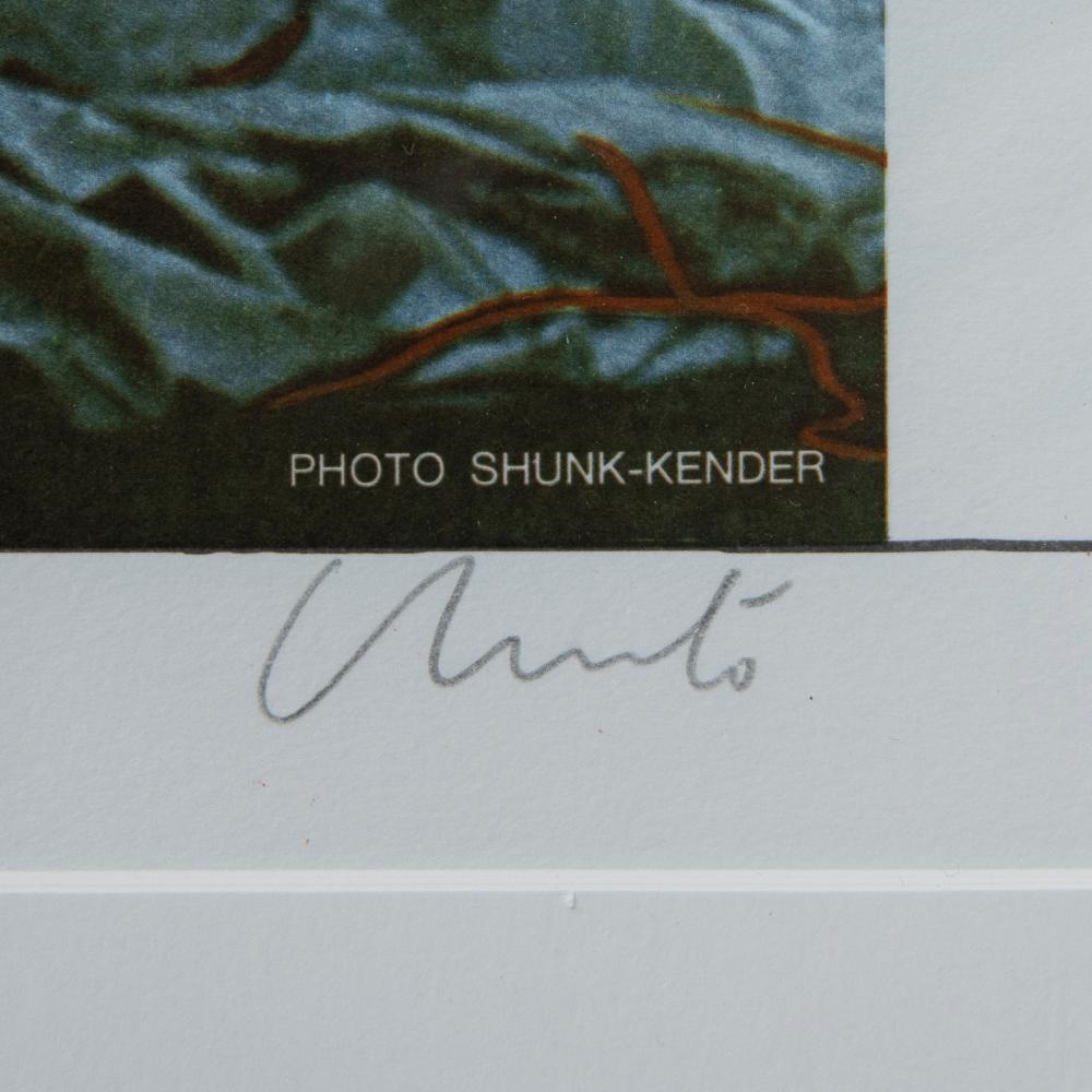 Christo | Shunk-Kender Wrapped Monument To Leonardo | MutualArt