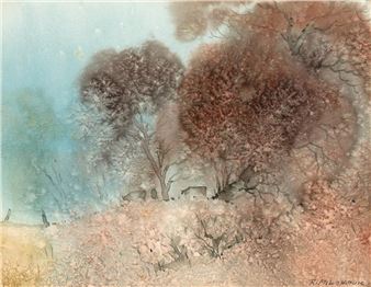 Forest Scene - Rade Milikovic