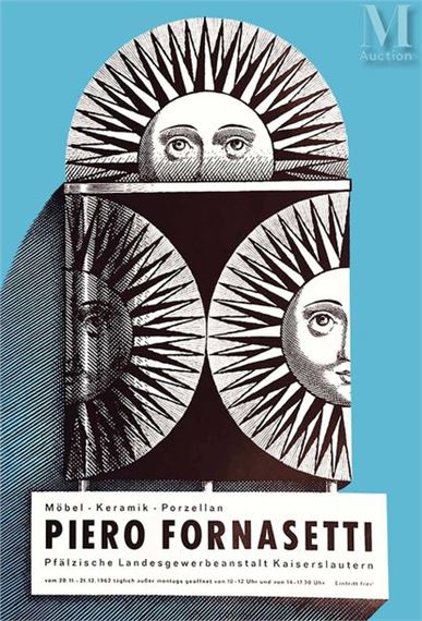 Piero Fornasetti | Piero Fornasetti Mobel Keramik Porzellan (1962