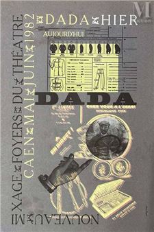 Dada Hier La Belle Argentière Dada Hier La Belle Argentière Affiche entoilée/ Vintage Poster on Linnen T - Alain Roger