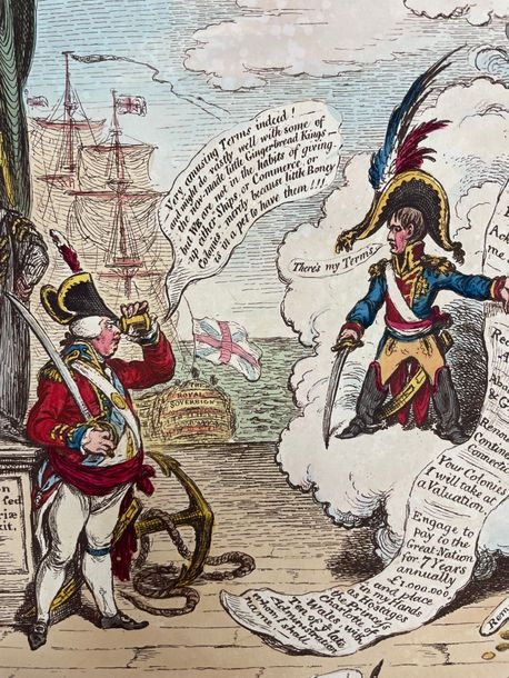 James Gillray | James GILLRAY (1756-1815) Two satirical... - Lot 43 ...
