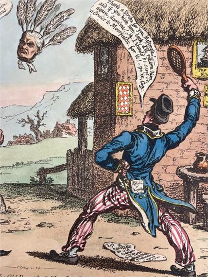 James Gillray | James GILLRAY (1756-1815) Set of two satirical... - Lot ...