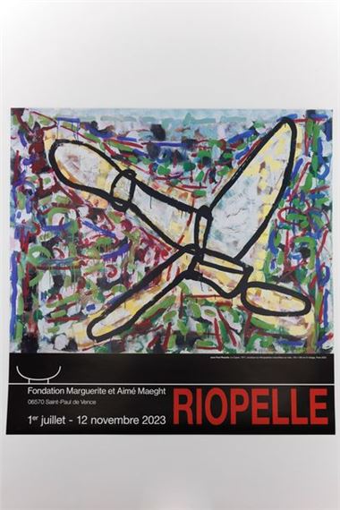 Jean-Paul Riopelle | Peinture sans titre - 1950 Original four