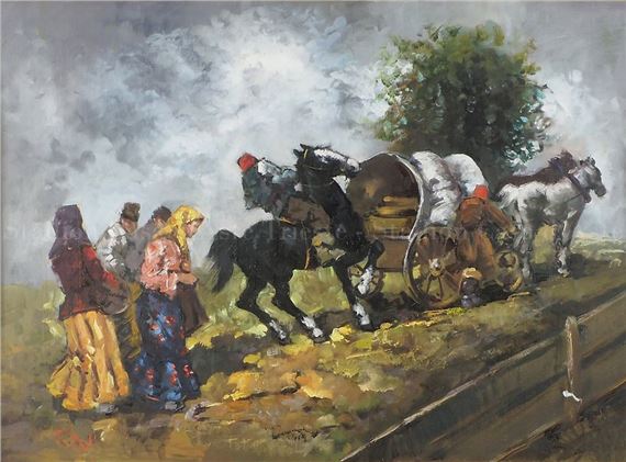 Franco Rispoli | 'La partenza' | MutualArt