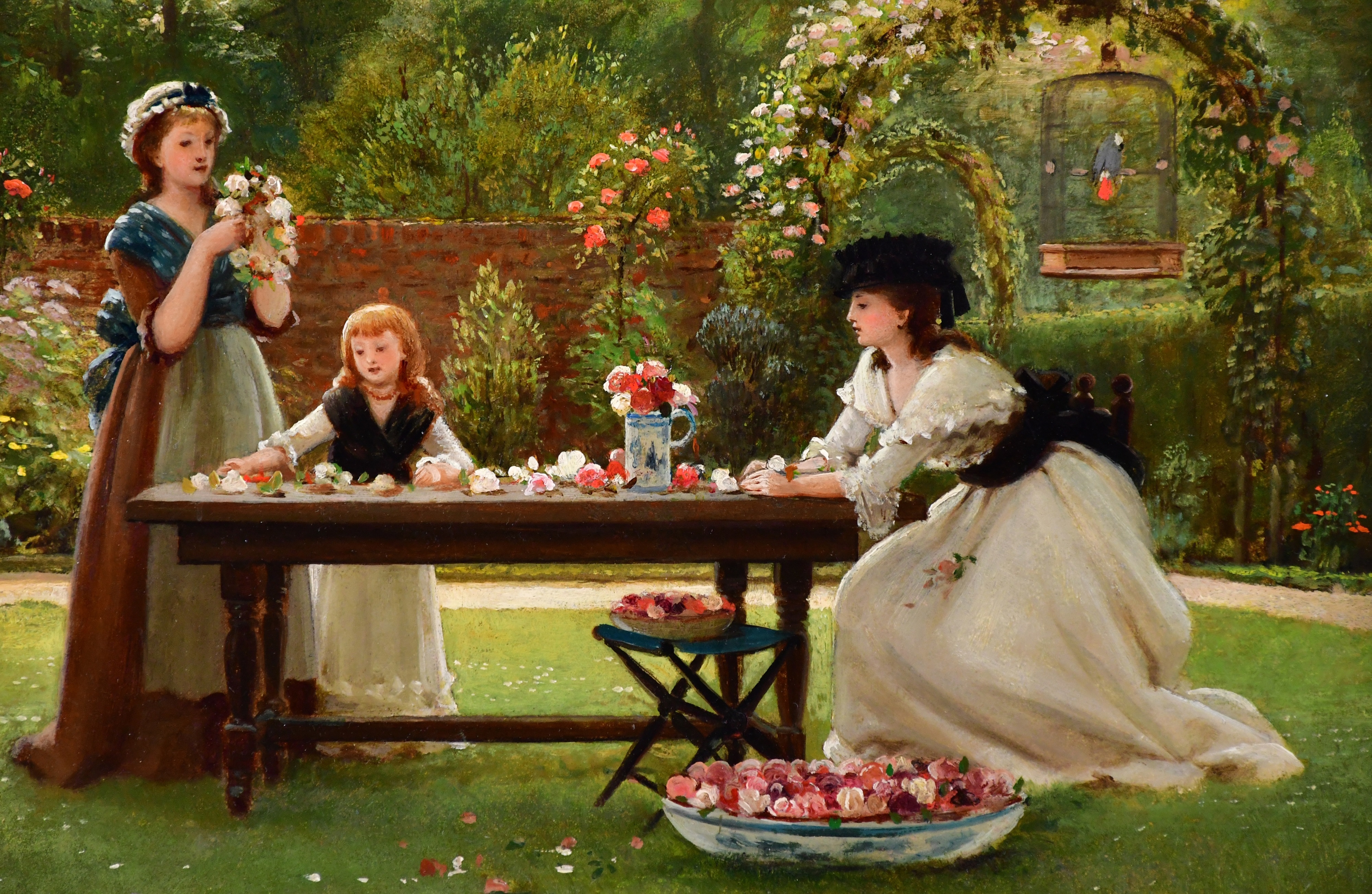 George Dunlop Leslie | Feast of Roses | MutualArt