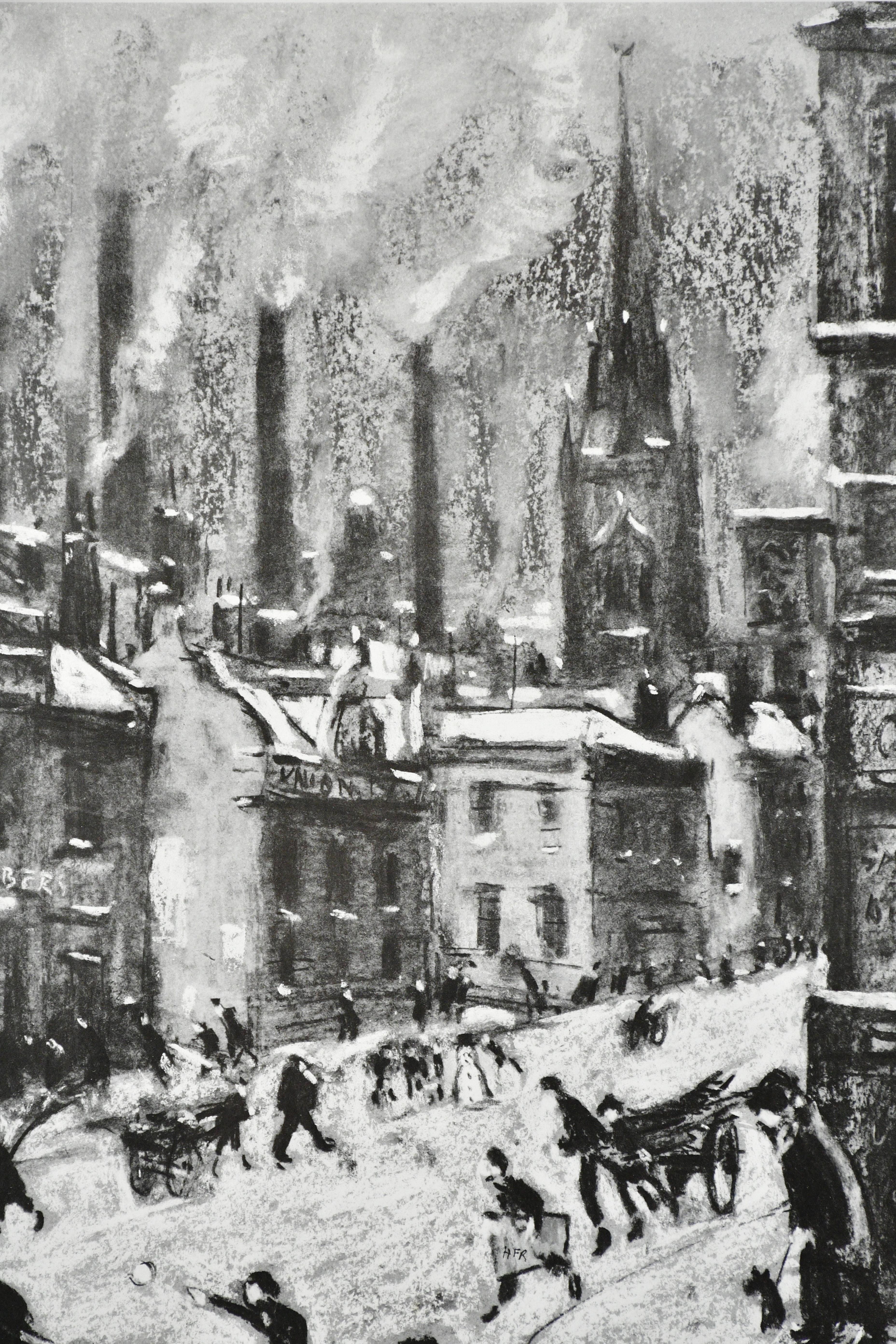 Harold Riley | 'First Snow' (1984) | MutualArt