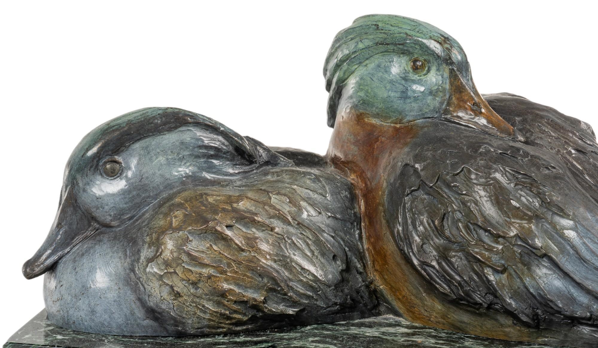 Artwork by Sandra van Zandt, Lazy Days, Made of bronze sculpture