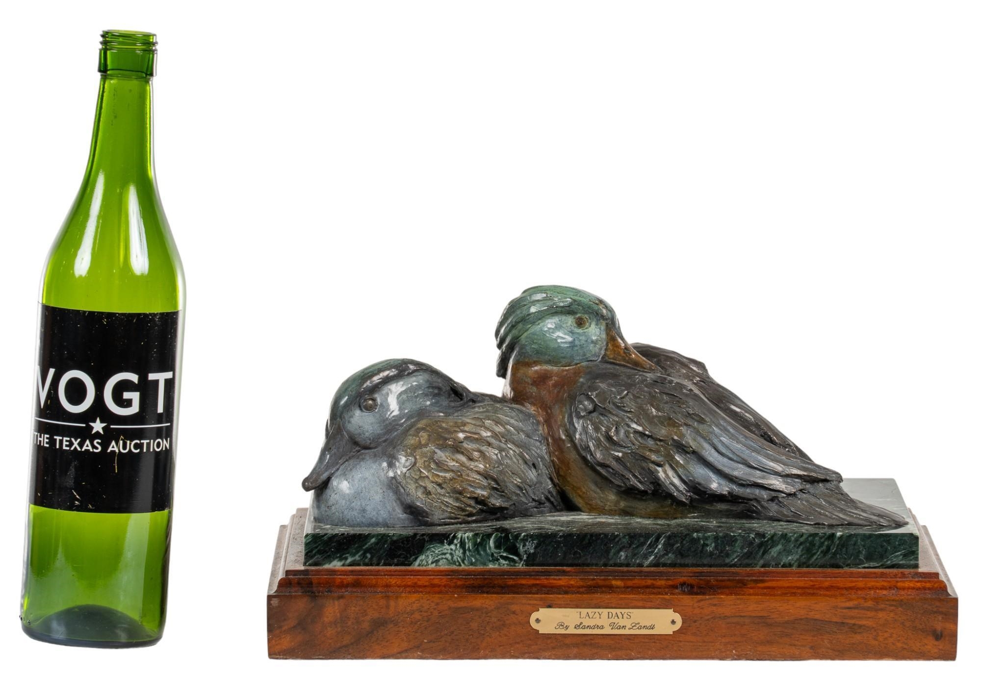 Artwork by Sandra van Zandt, Lazy Days, Made of bronze sculpture