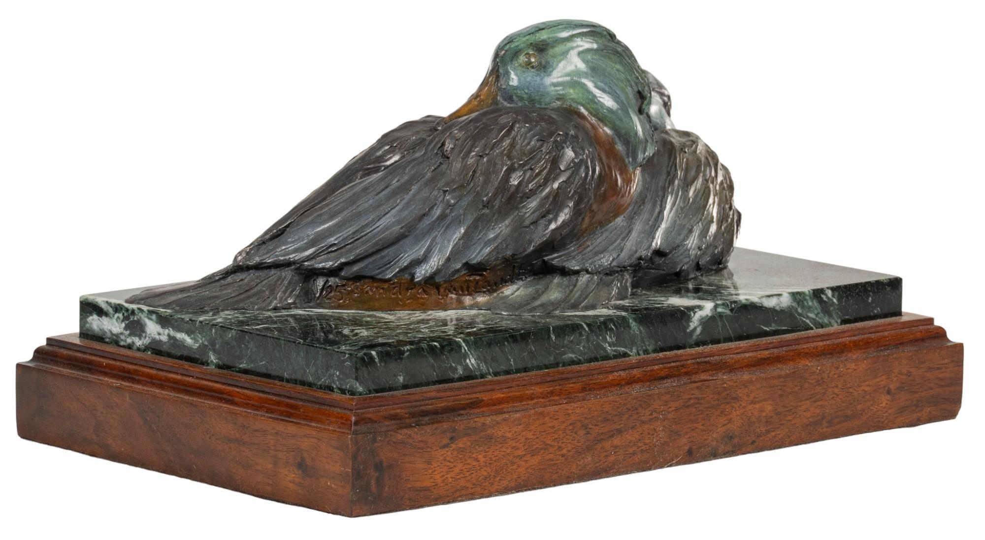 Artwork by Sandra van Zandt, Lazy Days, Made of bronze sculpture