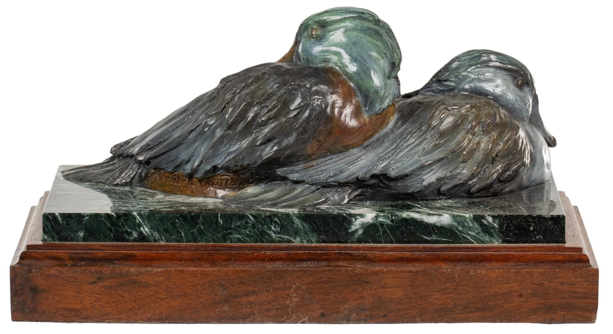 Artwork by Sandra van Zandt, Lazy Days, Made of bronze sculpture