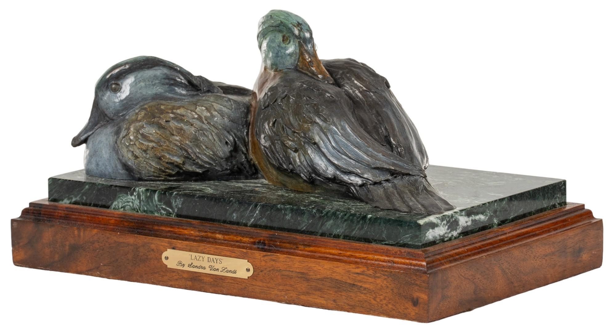 Artwork by Sandra van Zandt, Lazy Days, Made of bronze sculpture