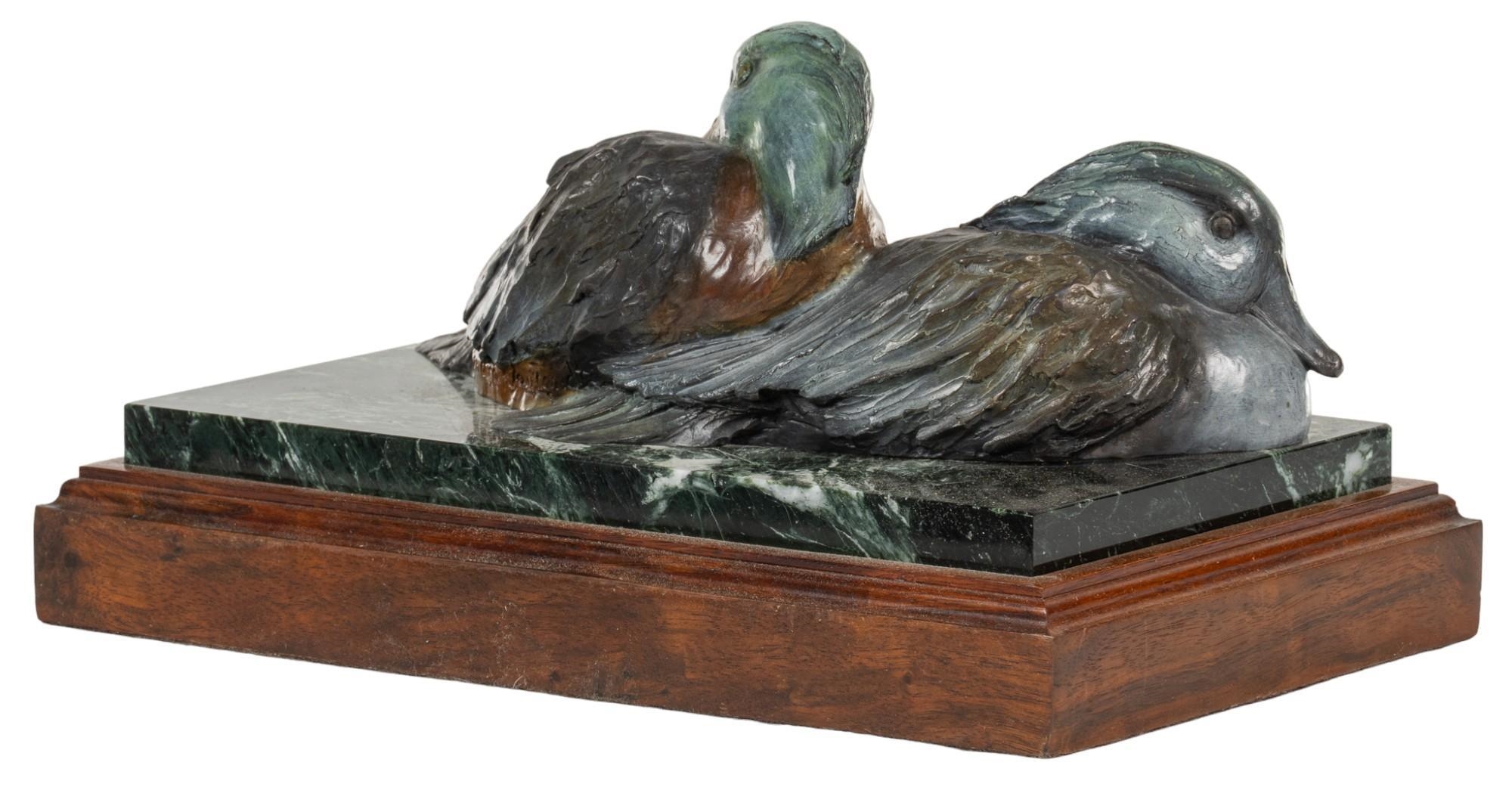 Artwork by Sandra van Zandt, Lazy Days, Made of bronze sculpture