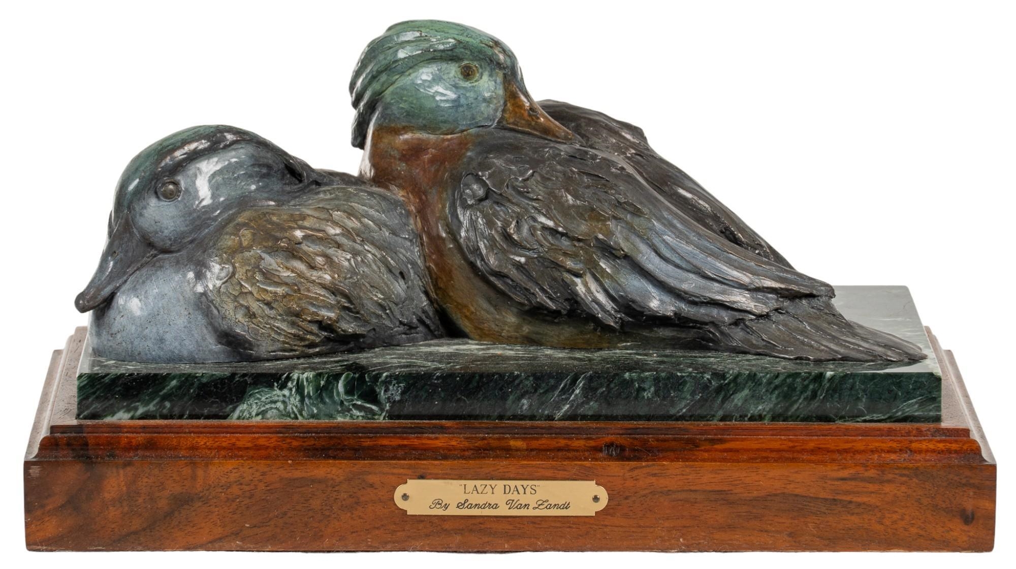 Artwork by Sandra van Zandt, Lazy Days, Made of bronze sculpture