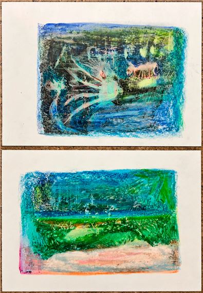 Lotto unico composto da 2 opere - Lia Crippa