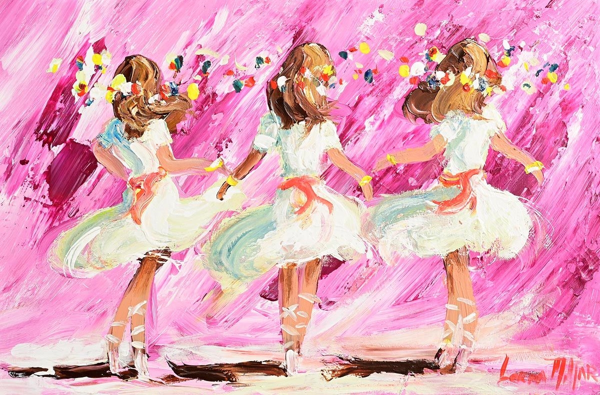 Three Ballerinas - Lorna Millar