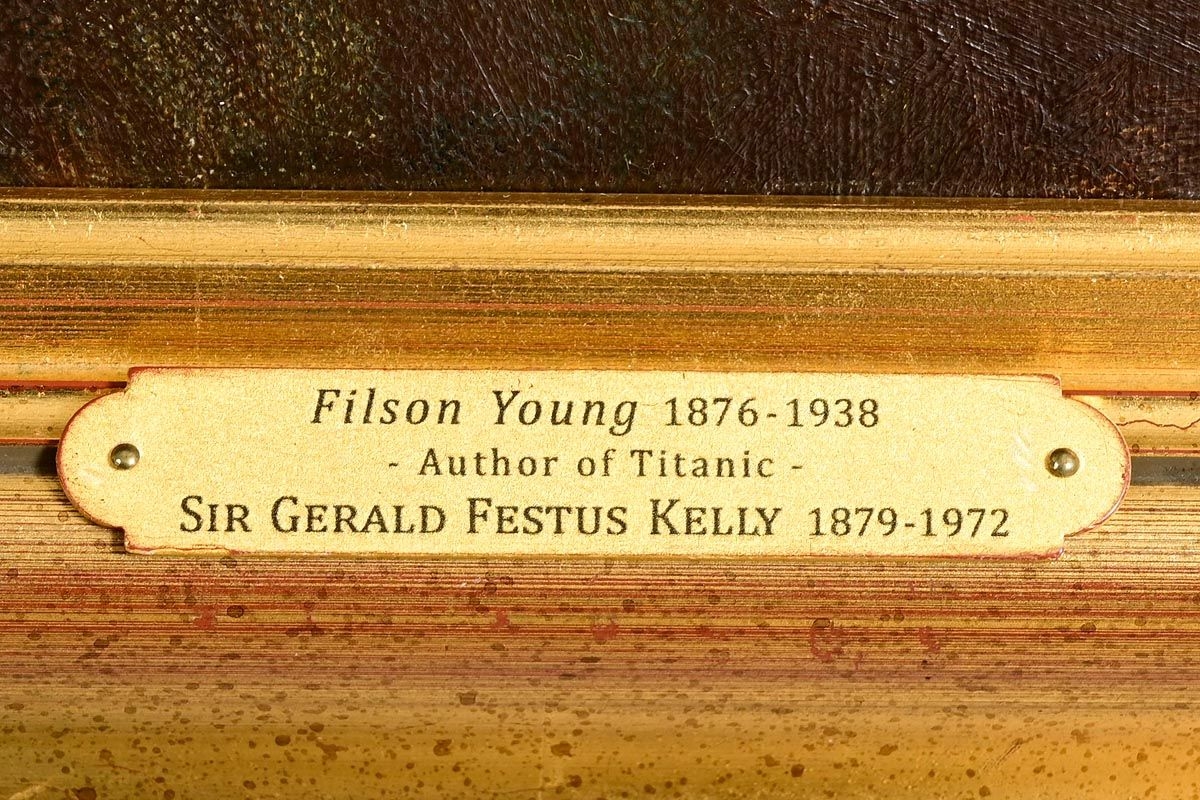 Gerald Festus Kelly | Portrait of Filson Young (1919 (1919) | MutualArt