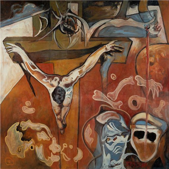 Crucifixion by Reinus Zusters, 1990s