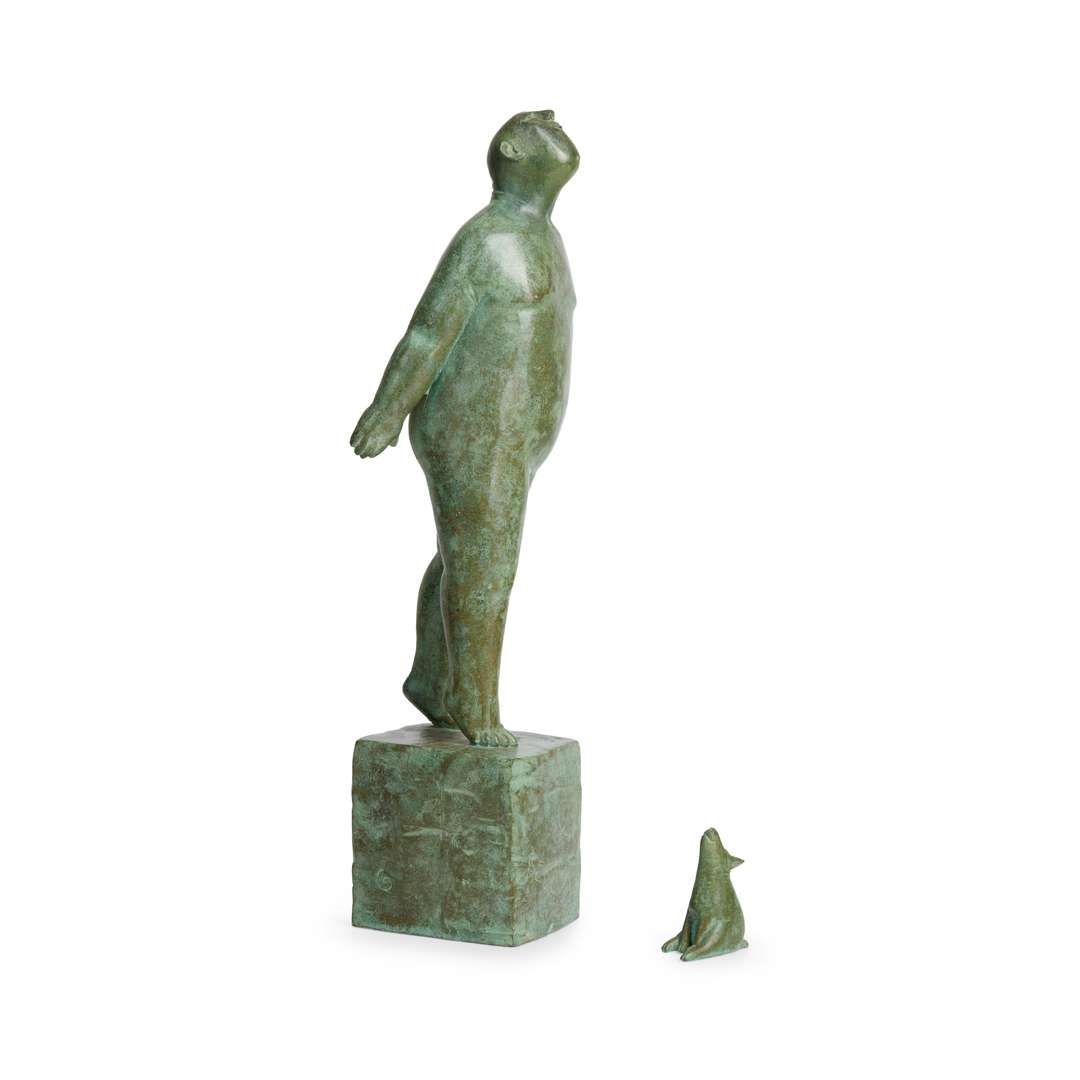 Artwork by Shona Kinloch, THINKING OF BELLA, Made of bronze