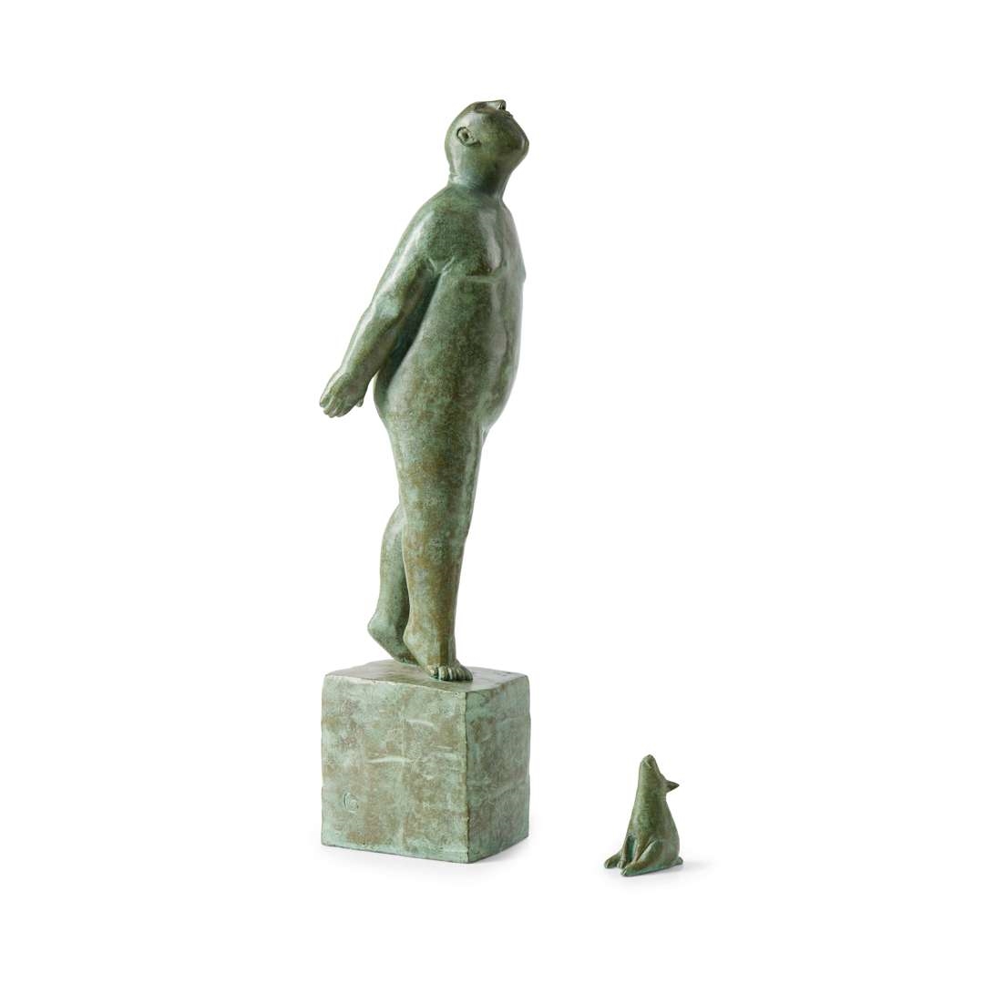 Artwork by Shona Kinloch, THINKING OF BELLA, Made of bronze