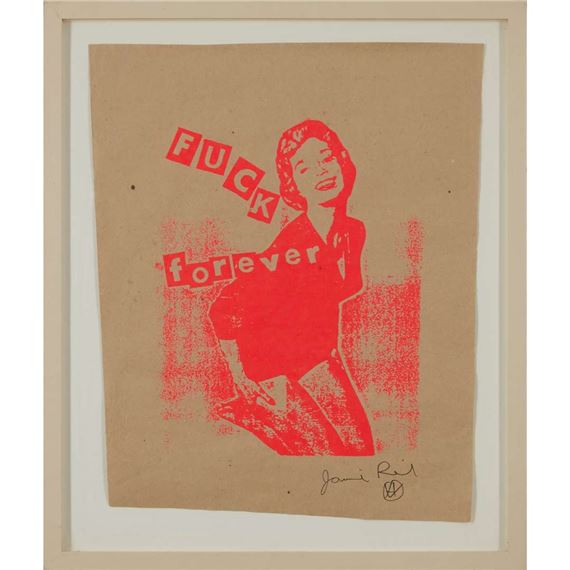 Jamie Reid | FUCK FOREVER (PINK | MutualArt