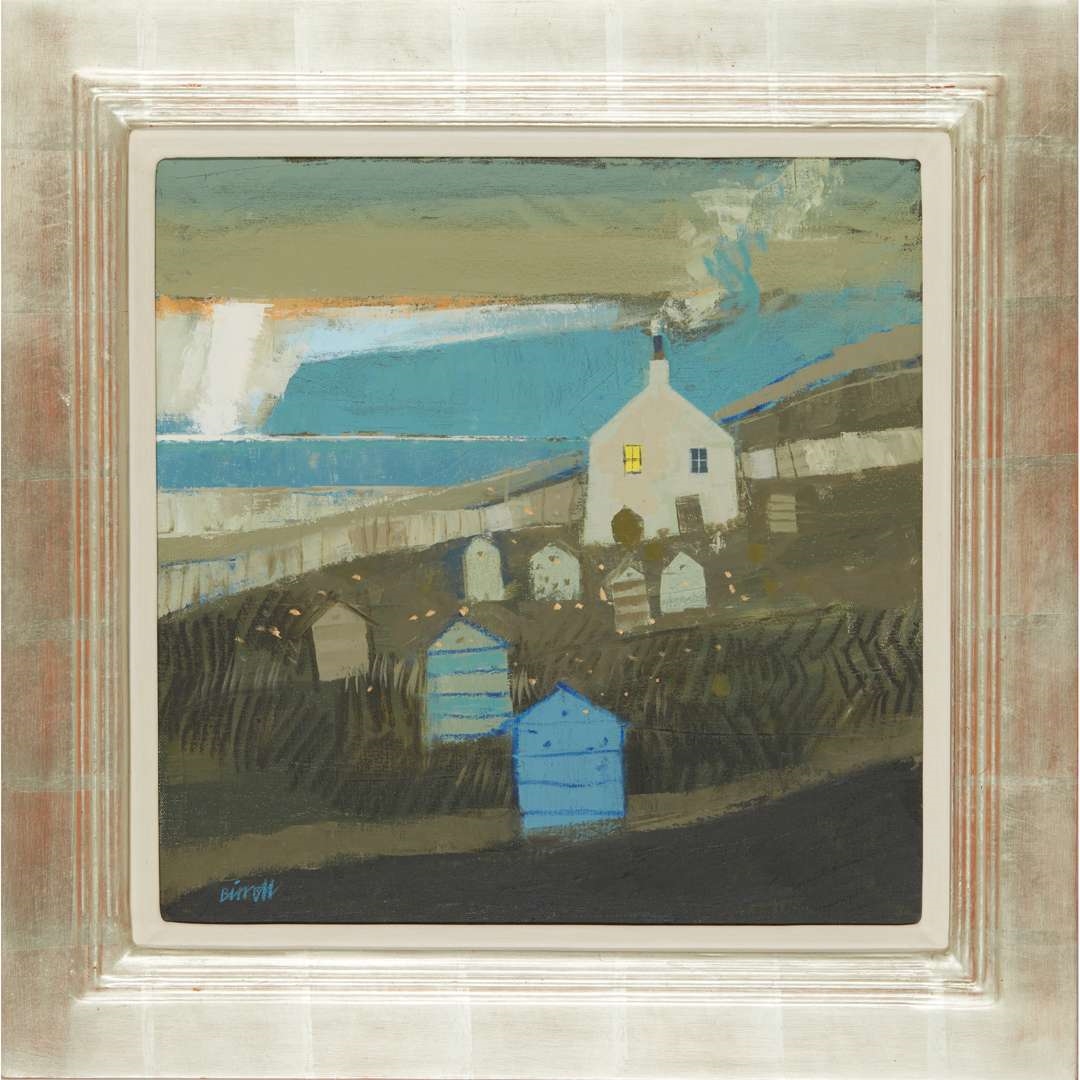 Artwork by George Birrell, THE BEEKEEPER'S GARDEN, Made of oil on canvas