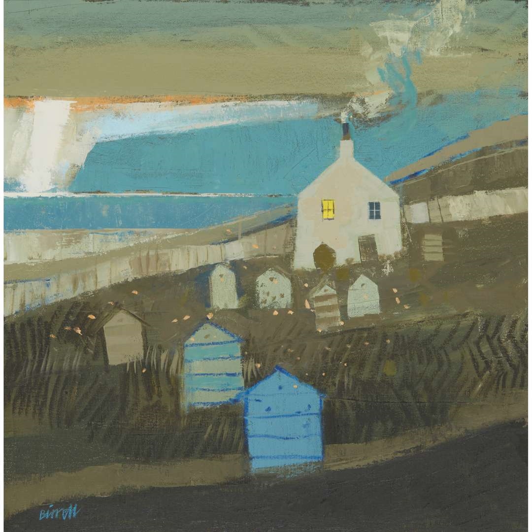Artwork by George Birrell, THE BEEKEEPER'S GARDEN, Made of oil on canvas