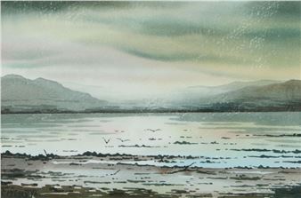 THE MOURNE MOUNTAINS FROM CARLINGFORD LOUGH - Colin Mcevoy