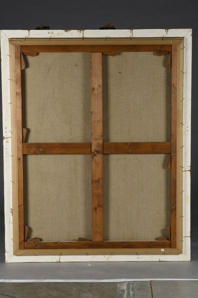 Artwork by Anthony van Dyck, Flemish School, 17th Century, The Holy Family with Saint John the Baptist, Made of Canvas