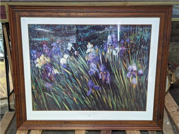 地域限定送料込み　グレッグ・シングリー Greg Singley 油彩画 Greg Singley | Wildflowers | MutualArt