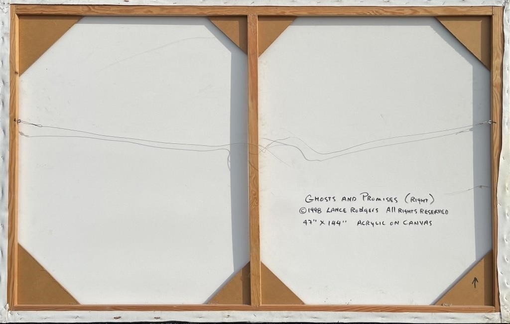 Artwork by Lance Rodgers, HUGE LANCE RODGERS TAMPA BAY NOSTALGIC PAINTING, Made of Acrylic/Canvas