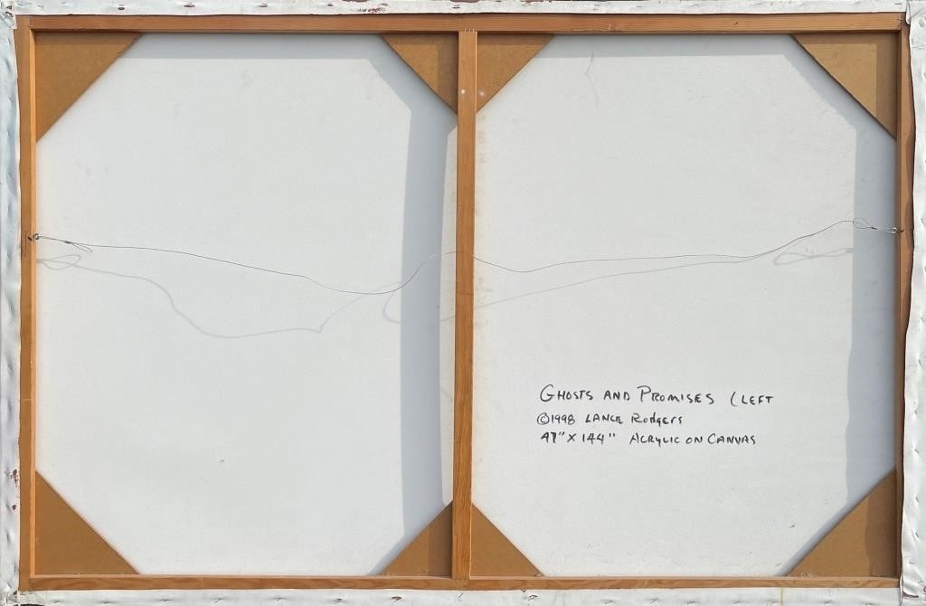 Artwork by Lance Rodgers, HUGE LANCE RODGERS TAMPA BAY NOSTALGIC PAINTING, Made of Acrylic/Canvas